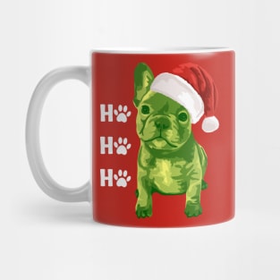 Christmas French Bulldog Puppy Mug